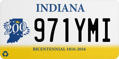 IN license plate 971YMI