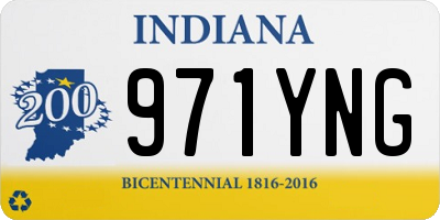 IN license plate 971YNG