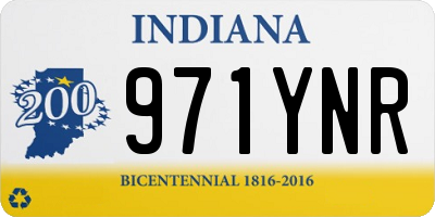 IN license plate 971YNR