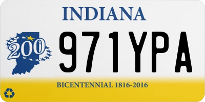 IN license plate 971YPA
