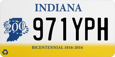 IN license plate 971YPH