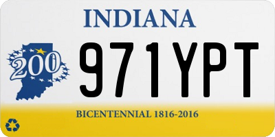 IN license plate 971YPT