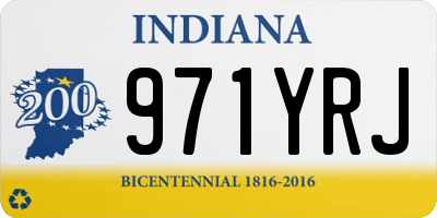 IN license plate 971YRJ
