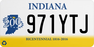 IN license plate 971YTJ