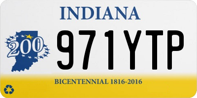 IN license plate 971YTP