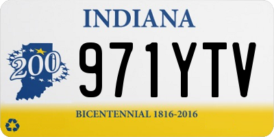 IN license plate 971YTV