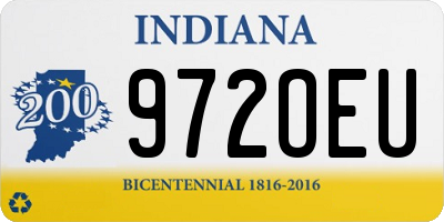 IN license plate 972OEU