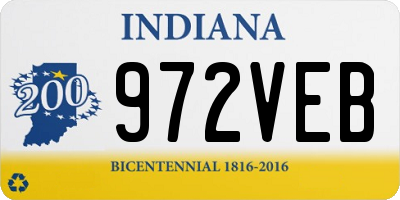 IN license plate 972VEB