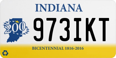 IN license plate 973IKT