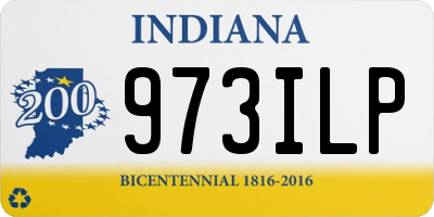 IN license plate 973ILP