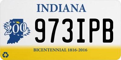 IN license plate 973IPB