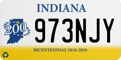IN license plate 973NJY