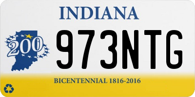 IN license plate 973NTG