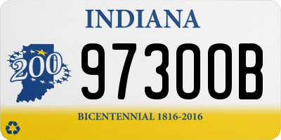 IN license plate 973OOB