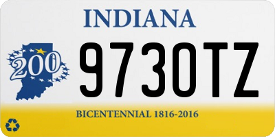 IN license plate 973OTZ