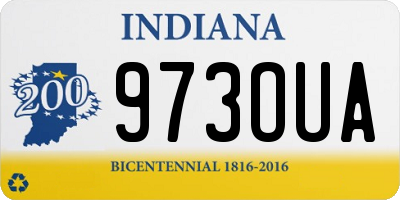 IN license plate 973OUA