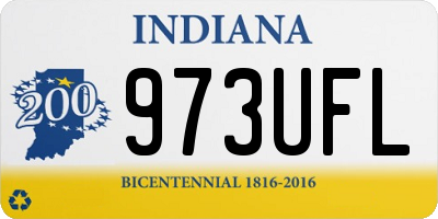 IN license plate 973UFL