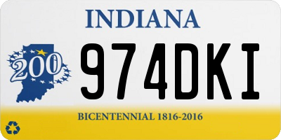 IN license plate 974DKI