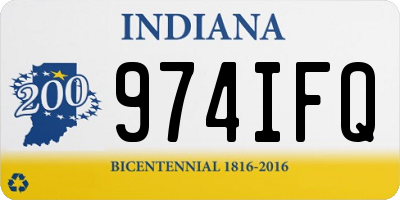 IN license plate 974IFQ