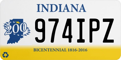 IN license plate 974IPZ