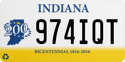 IN license plate 974IQT