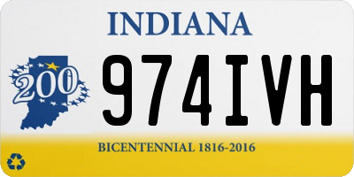 IN license plate 974IVH