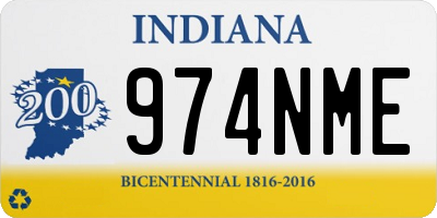 IN license plate 974NME