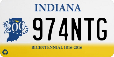 IN license plate 974NTG