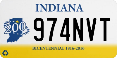 IN license plate 974NVT