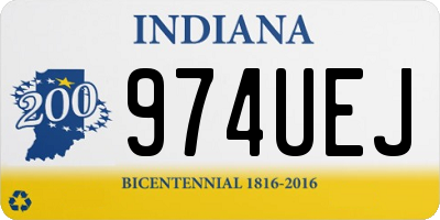 IN license plate 974UEJ