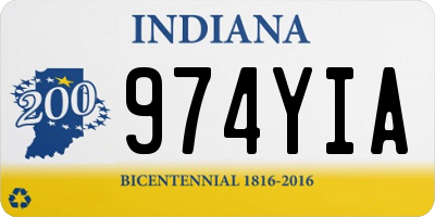IN license plate 974YIA