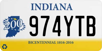IN license plate 974YTB