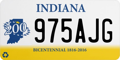 IN license plate 975AJG