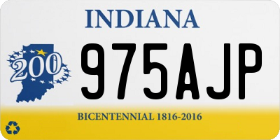 IN license plate 975AJP
