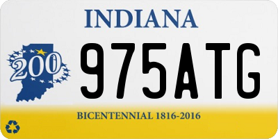 IN license plate 975ATG