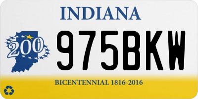 IN license plate 975BKW