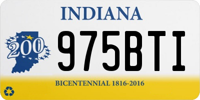 IN license plate 975BTI