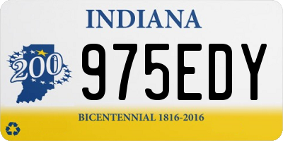 IN license plate 975EDY