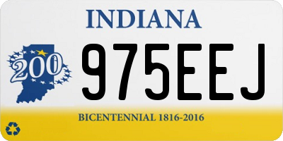 IN license plate 975EEJ