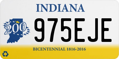 IN license plate 975EJE