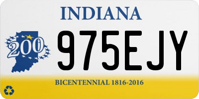 IN license plate 975EJY