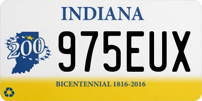 IN license plate 975EUX