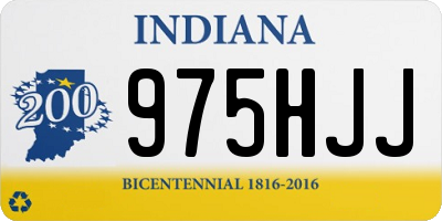 IN license plate 975HJJ