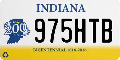 IN license plate 975HTB