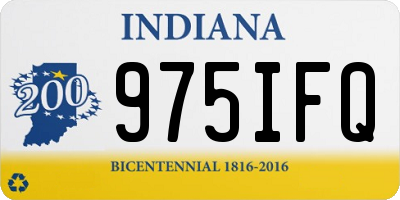 IN license plate 975IFQ