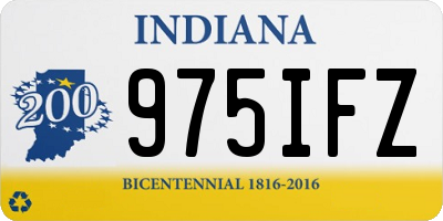 IN license plate 975IFZ