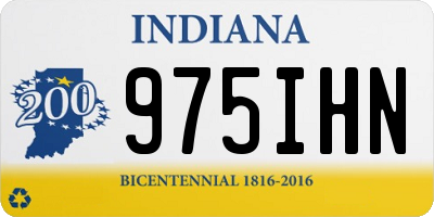 IN license plate 975IHN