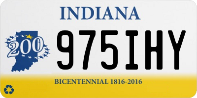 IN license plate 975IHY