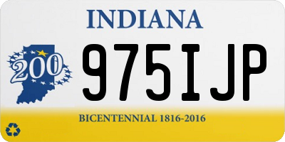 IN license plate 975IJP