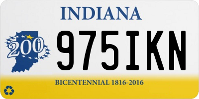 IN license plate 975IKN